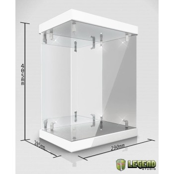 Master Light House Acrylic Display Case with Lighting for 1/6 Action Figures (white)